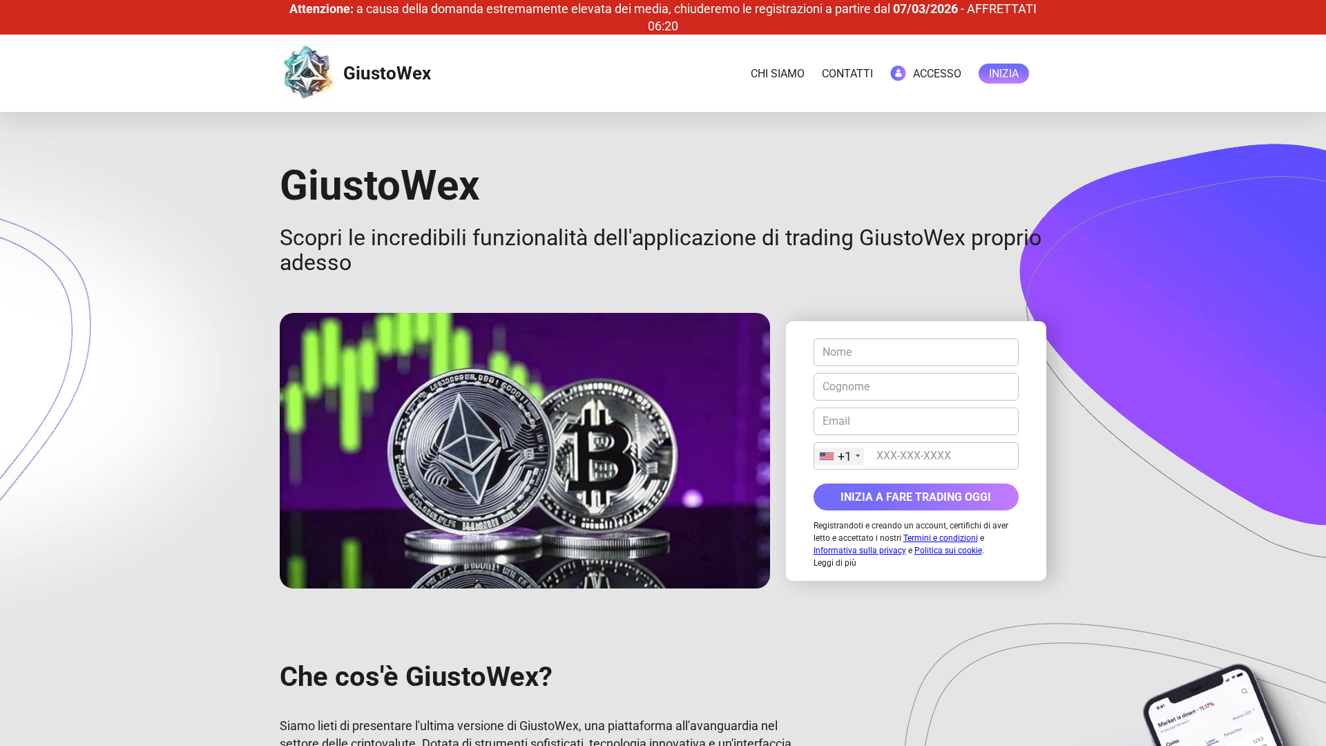 Screenshot of giustowex-ai.net