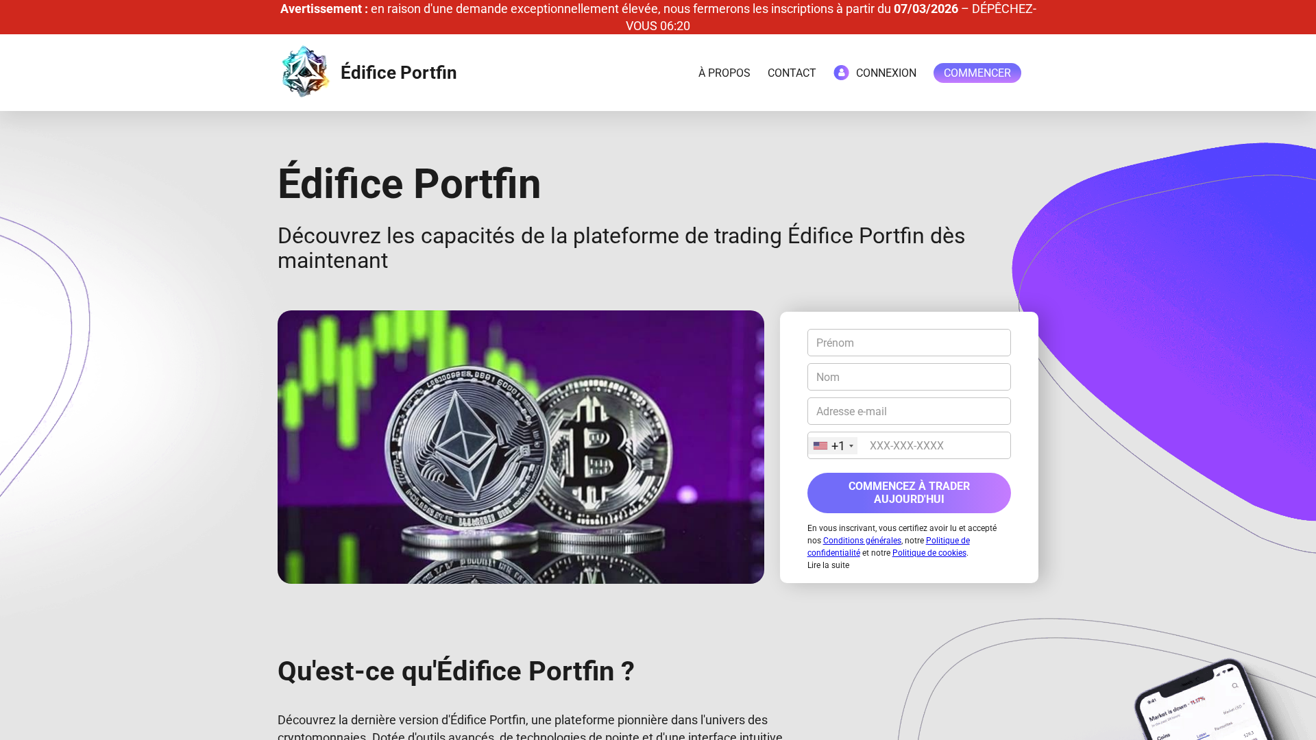 Screenshot of edificeportfinai.net