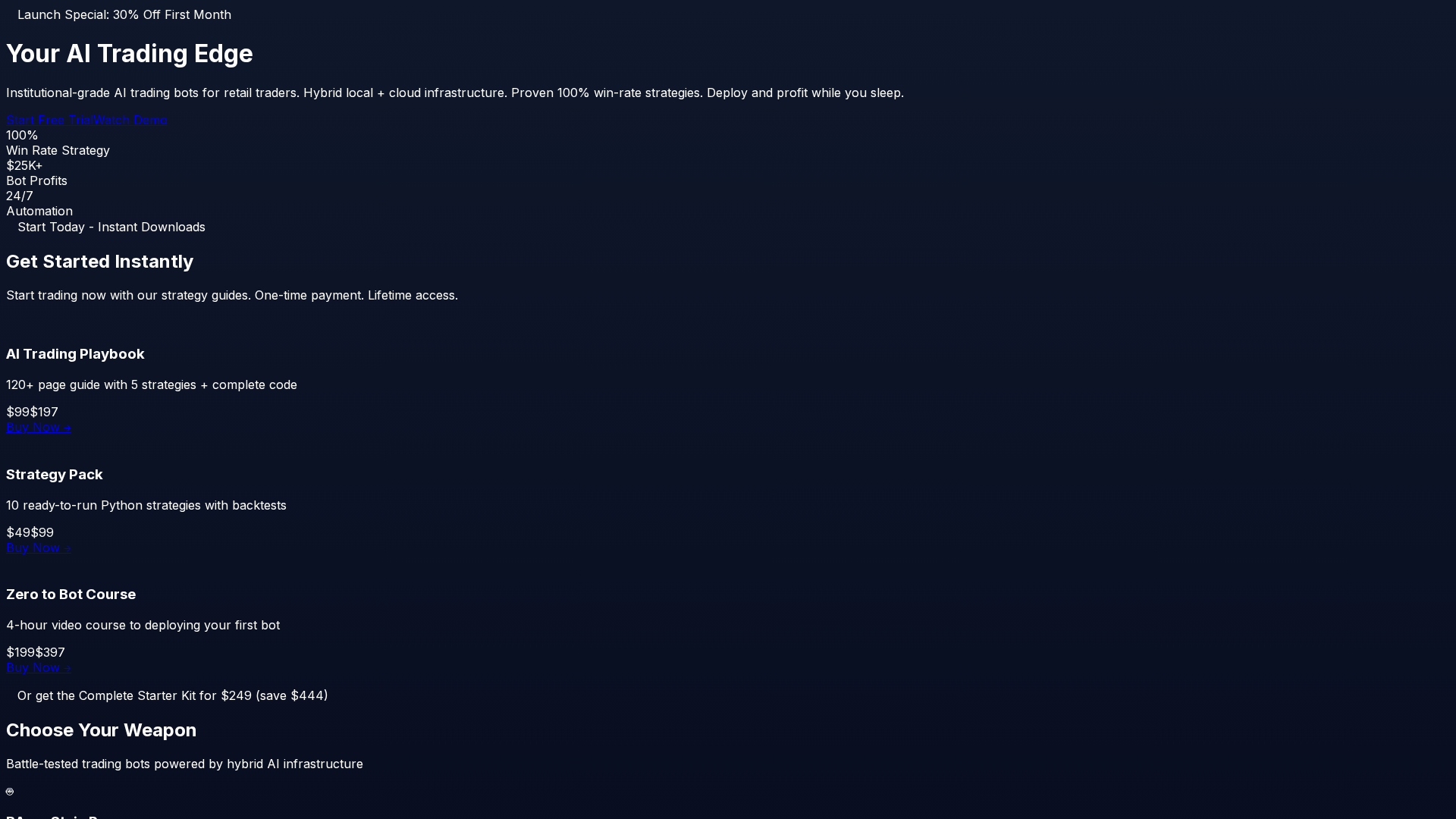 Screenshot of autonomousalpha.io