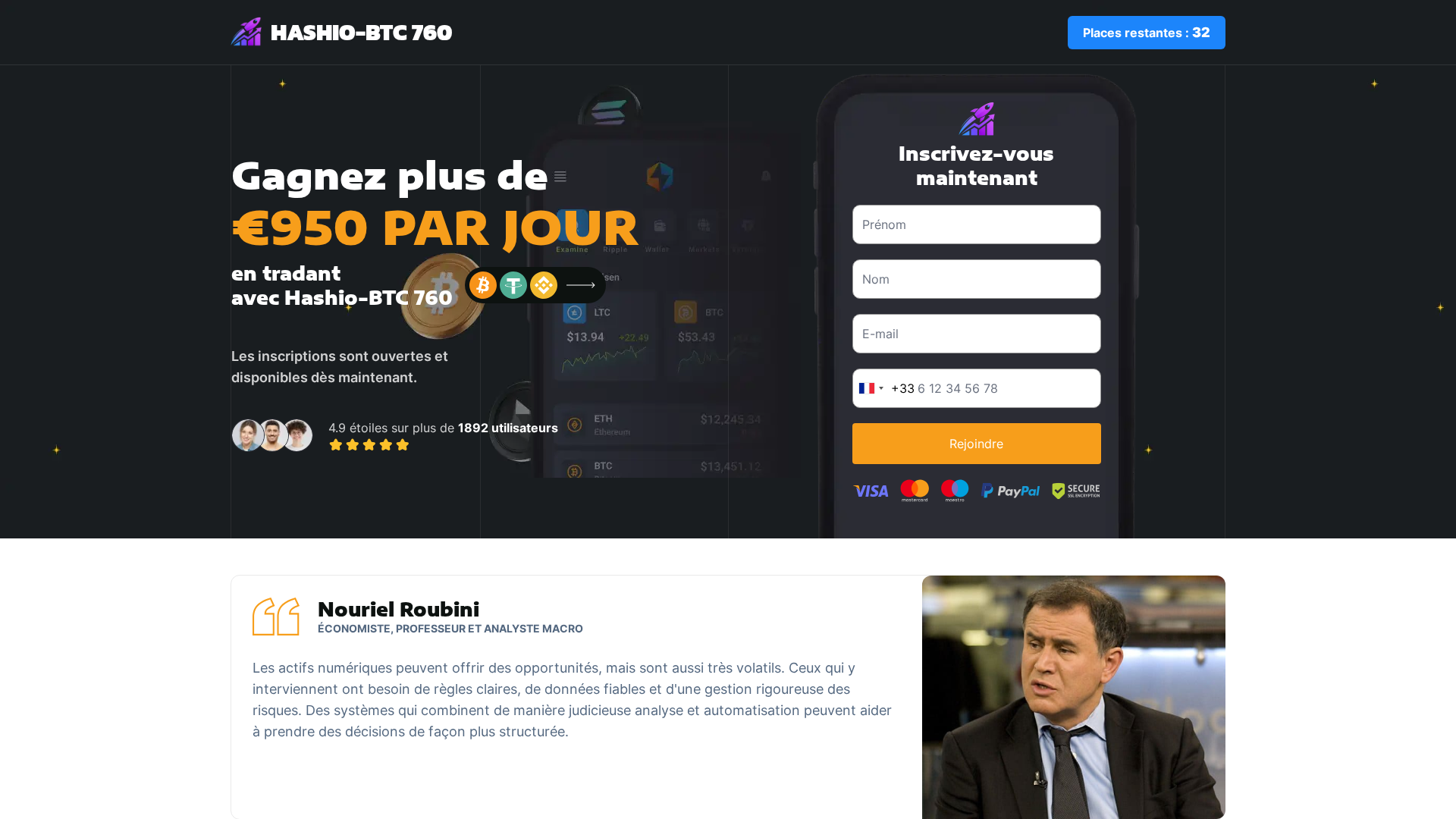 Screenshot of hashiobtc760-fr.com