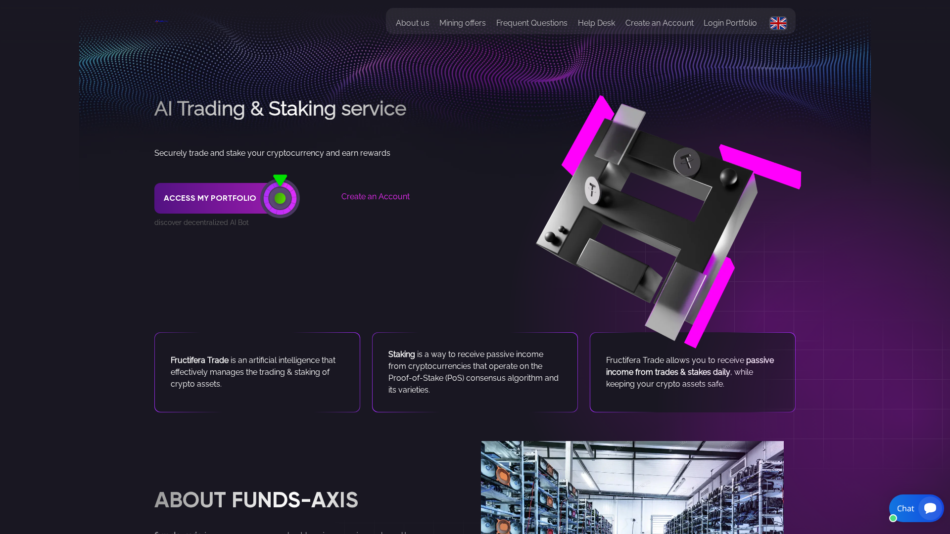 Screenshot of funds-axis.ltd