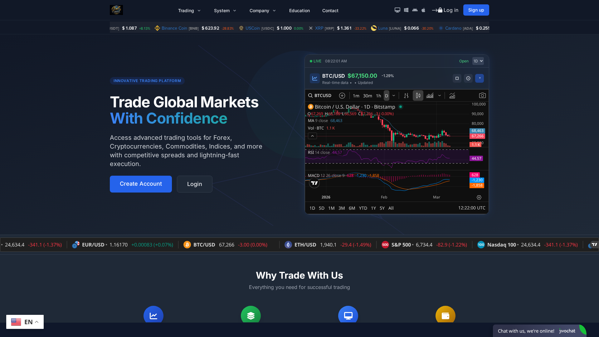 Screenshot of primecorex.live