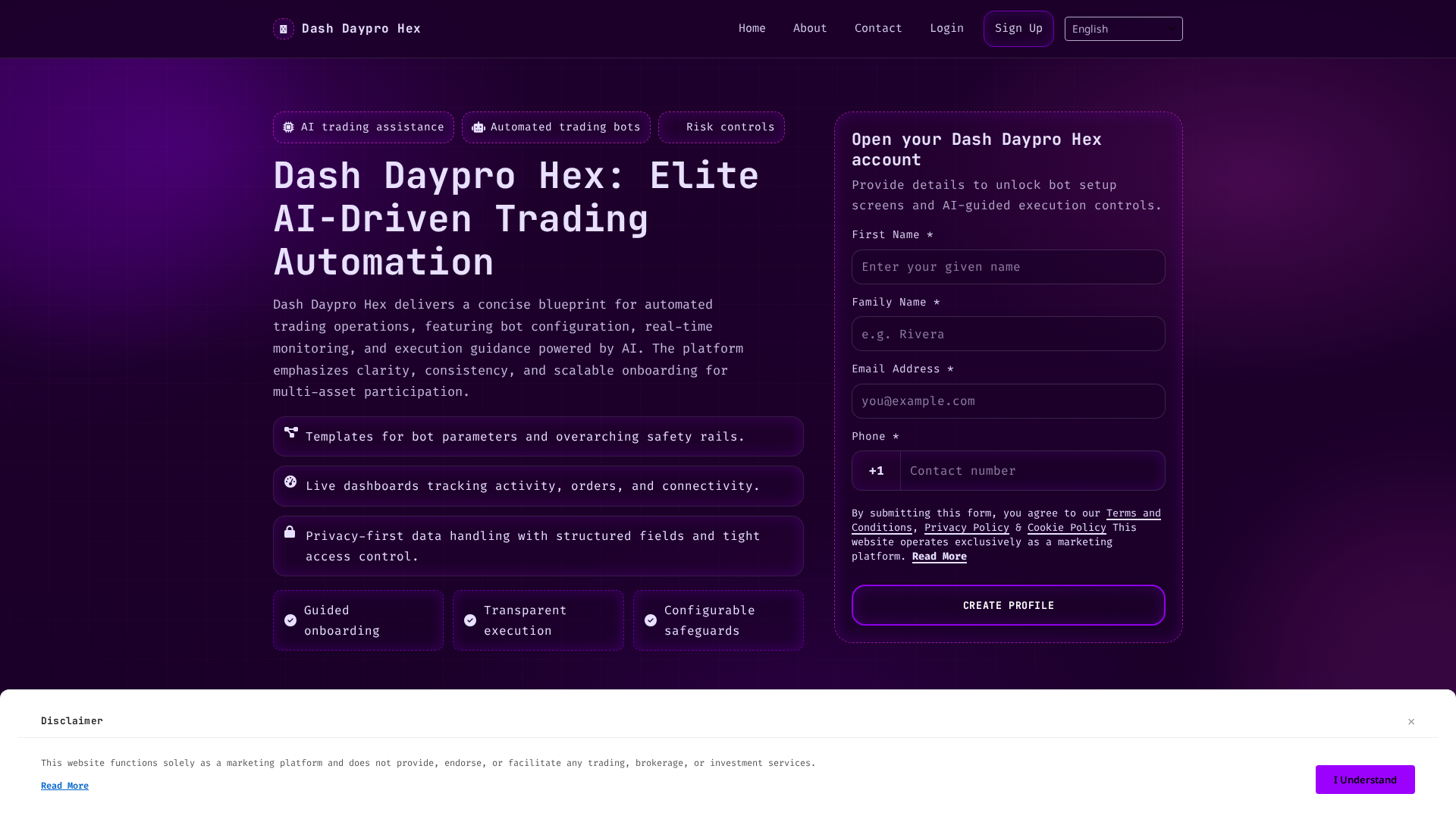 Screenshot of dashdayprohex.icu