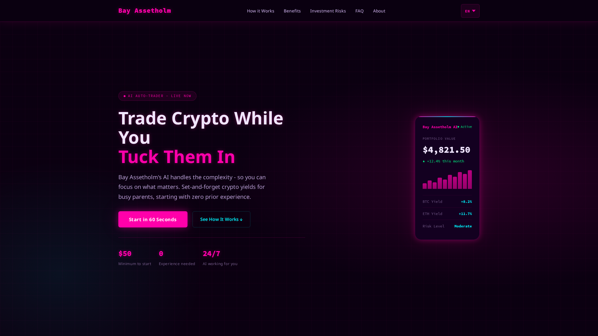 Screenshot of bayassetholmplatform.com
