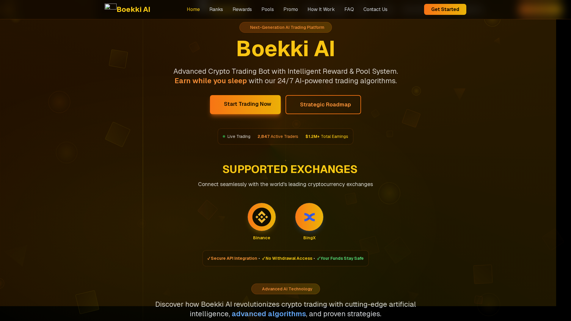 Screenshot of boekki.ai