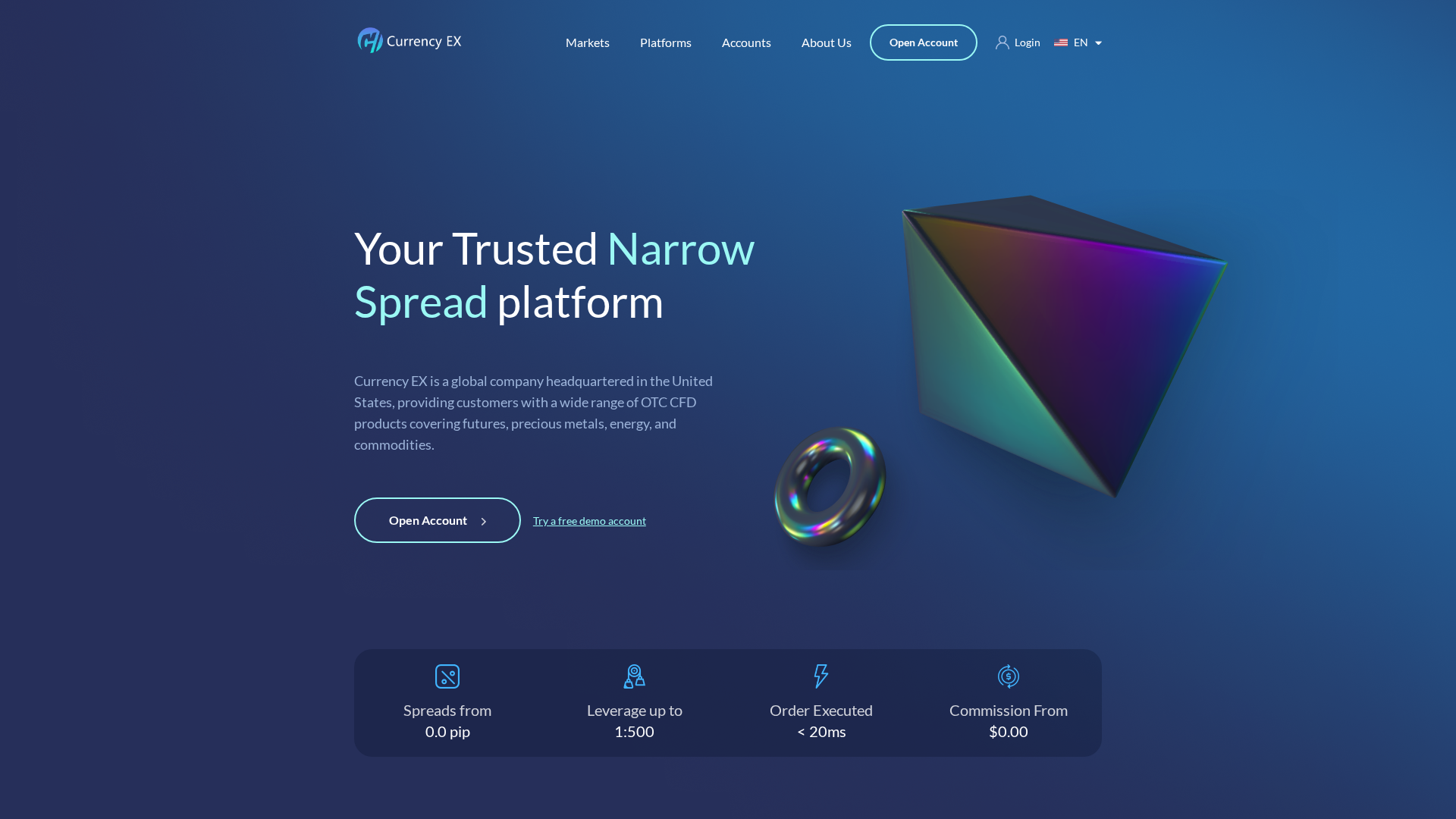 Screenshot of currencyexus.com