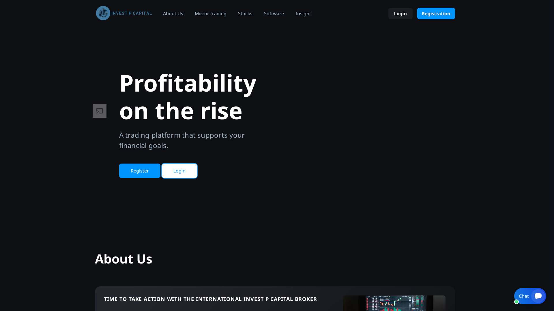 Screenshot of investpcapital.com