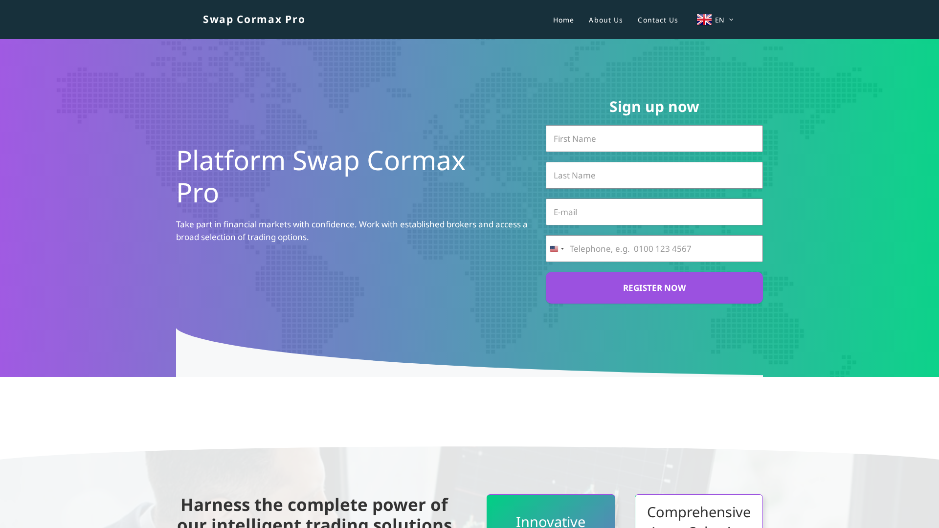Screenshot of swapcormaxpro-ai.com