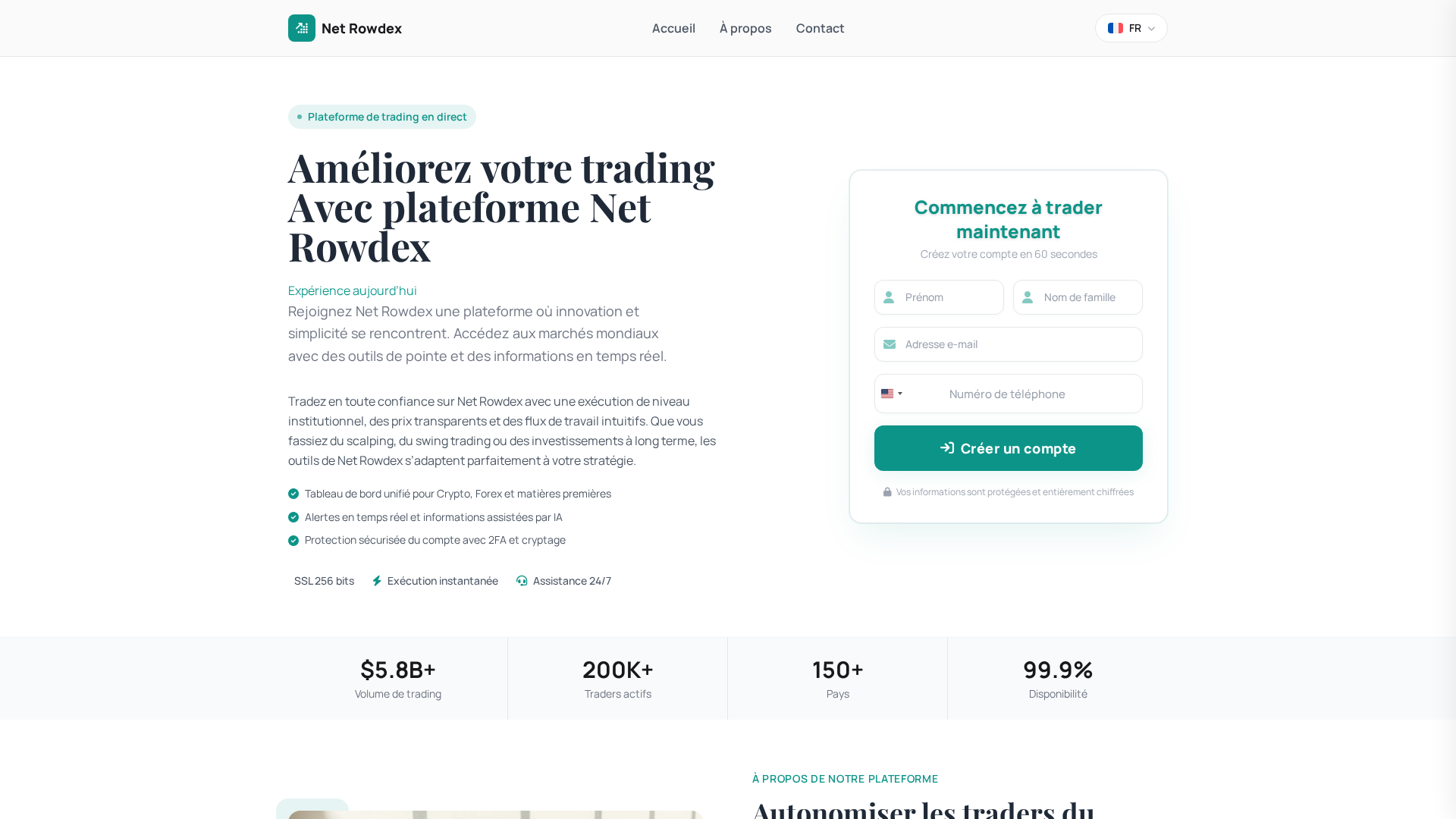 Screenshot of netrowdex-fr.com