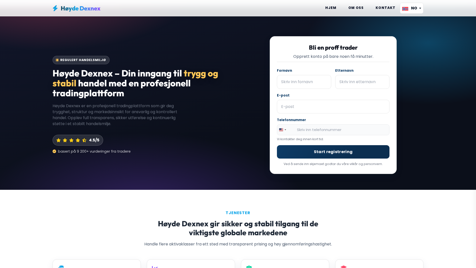 Screenshot of hoydedexnex-ai-no.com