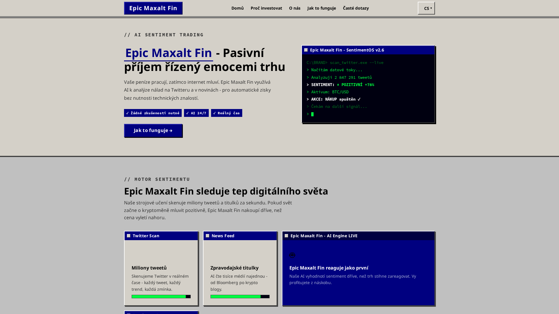Screenshot of epicmaxaltfintrade.com