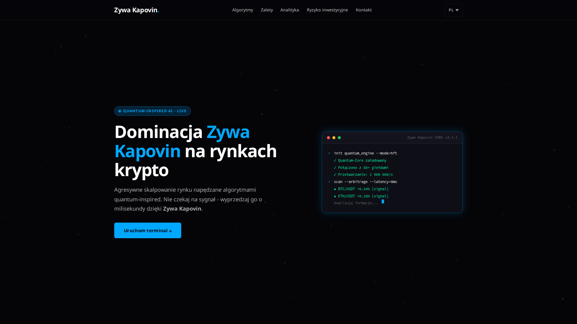 Screenshot of zywakapovintrade.com