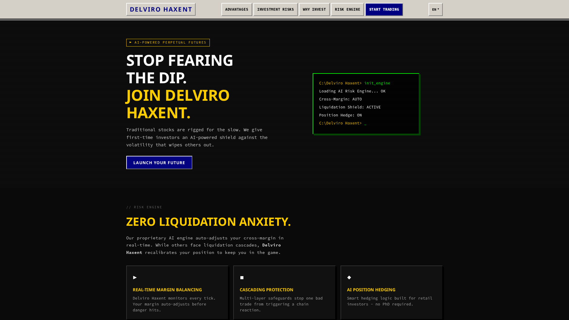 Screenshot of delviro-haxent.com