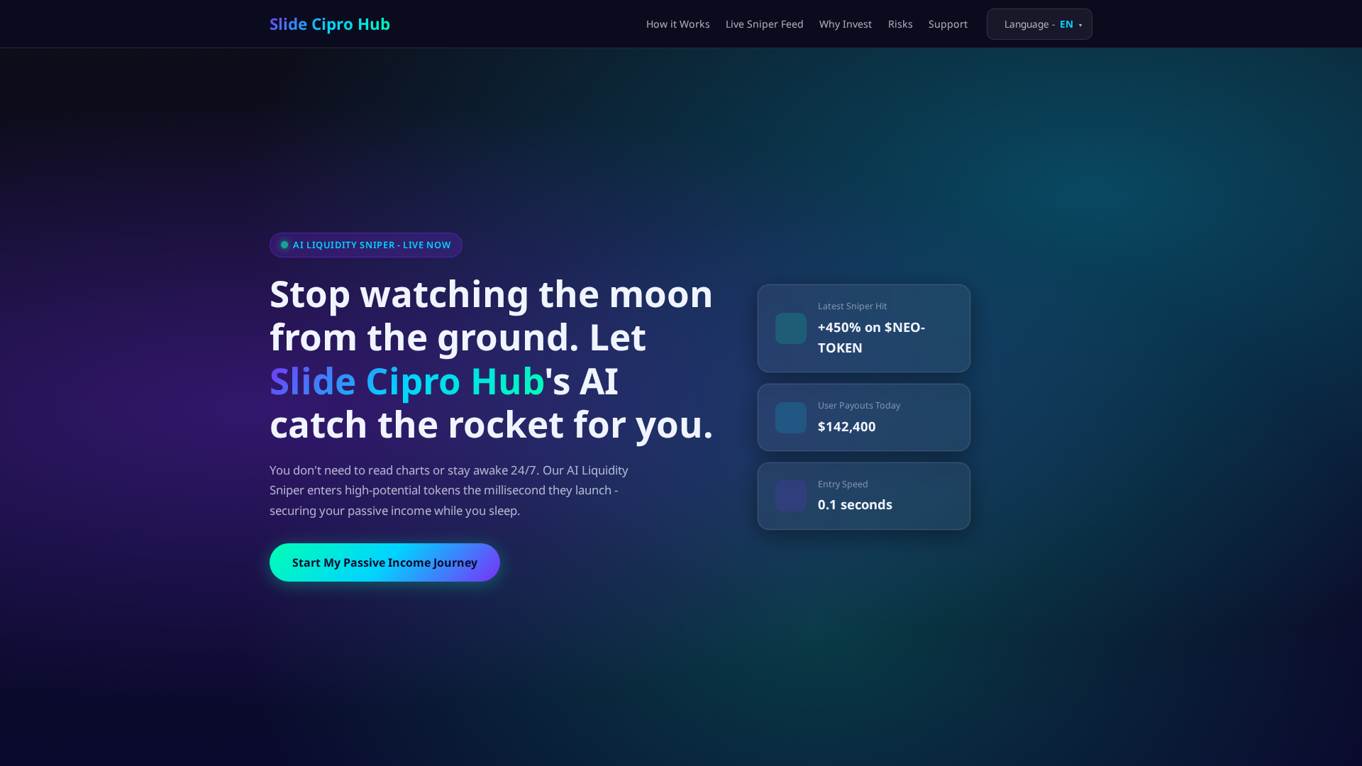 Screenshot of slideciprohub.org