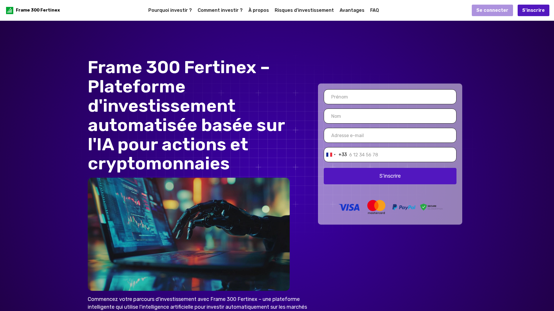 Screenshot of frame-300-fertinex.com