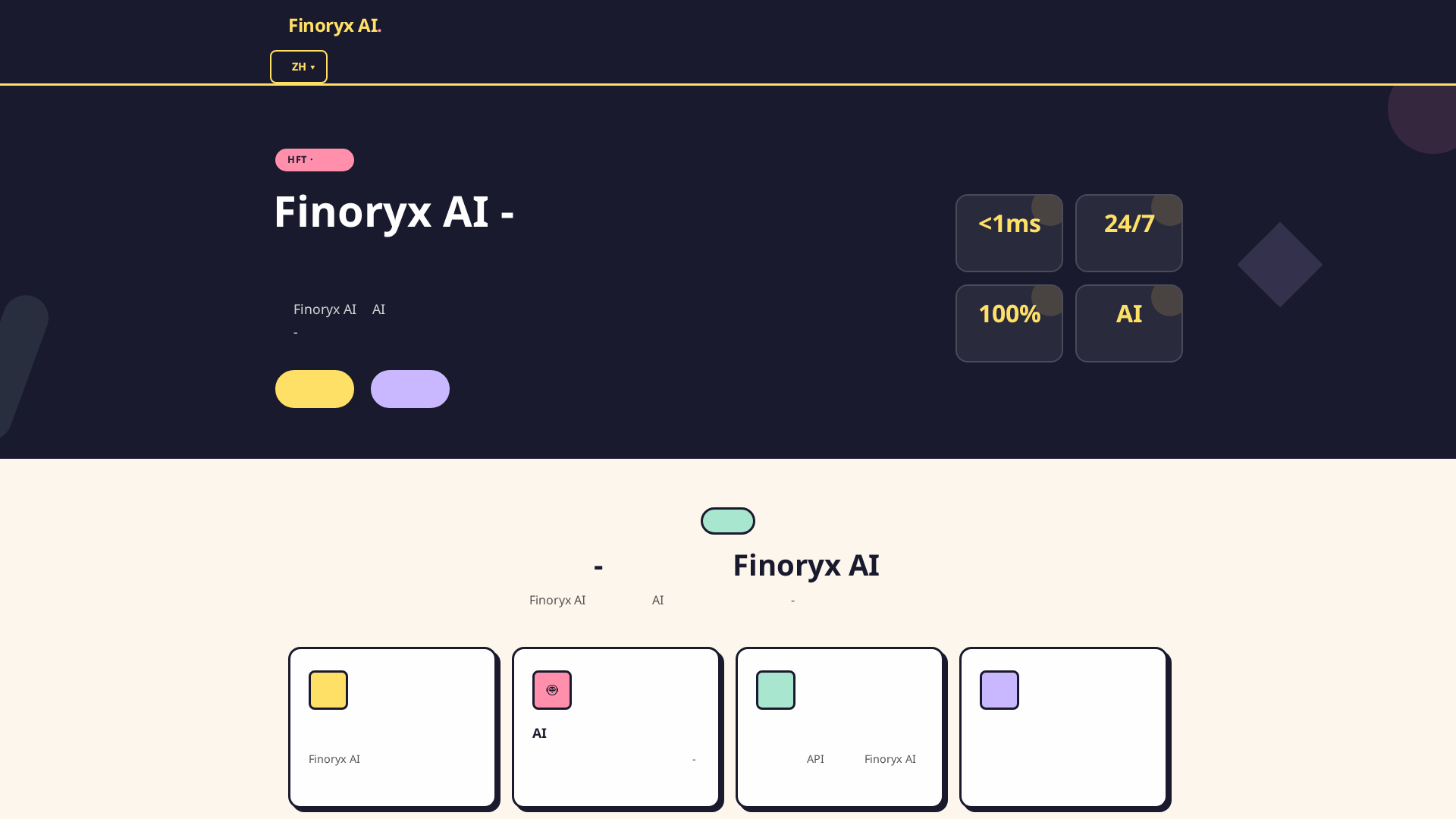 Screenshot of finoryxaitrade.com