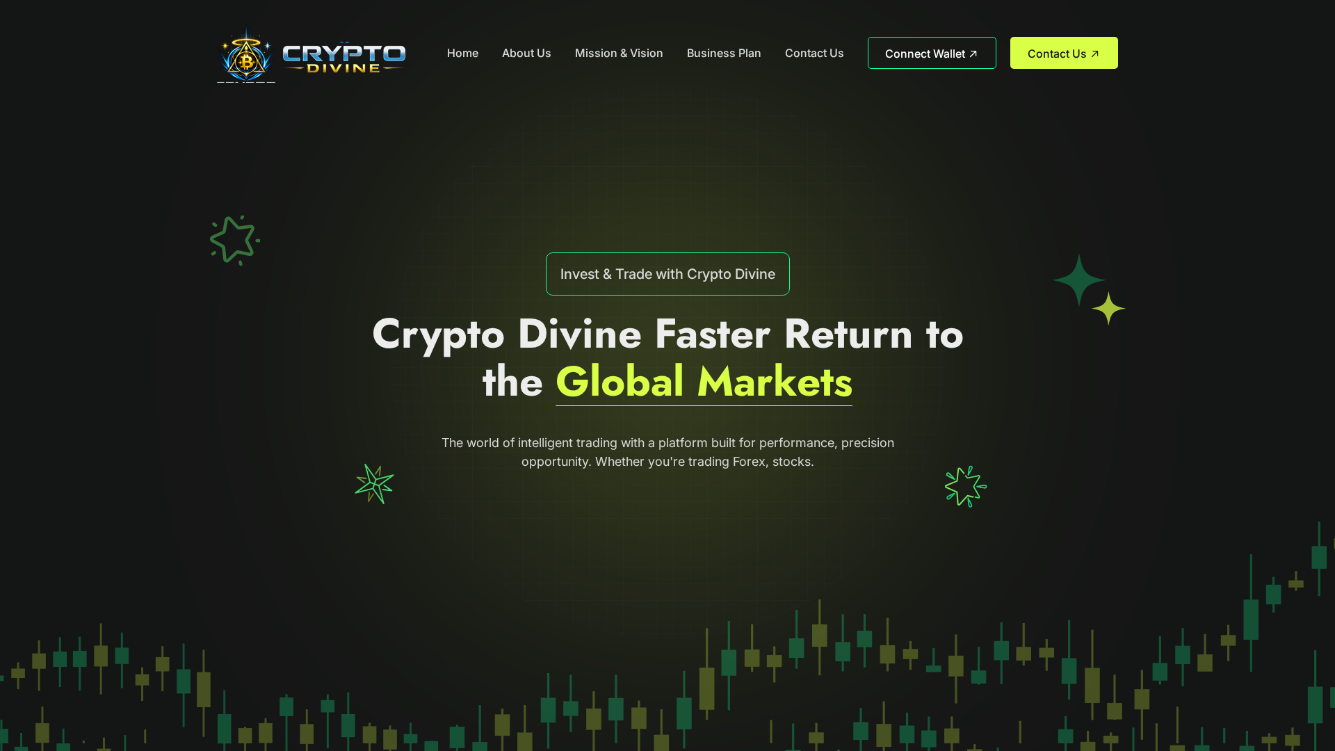 Screenshot of cryptodivine.online