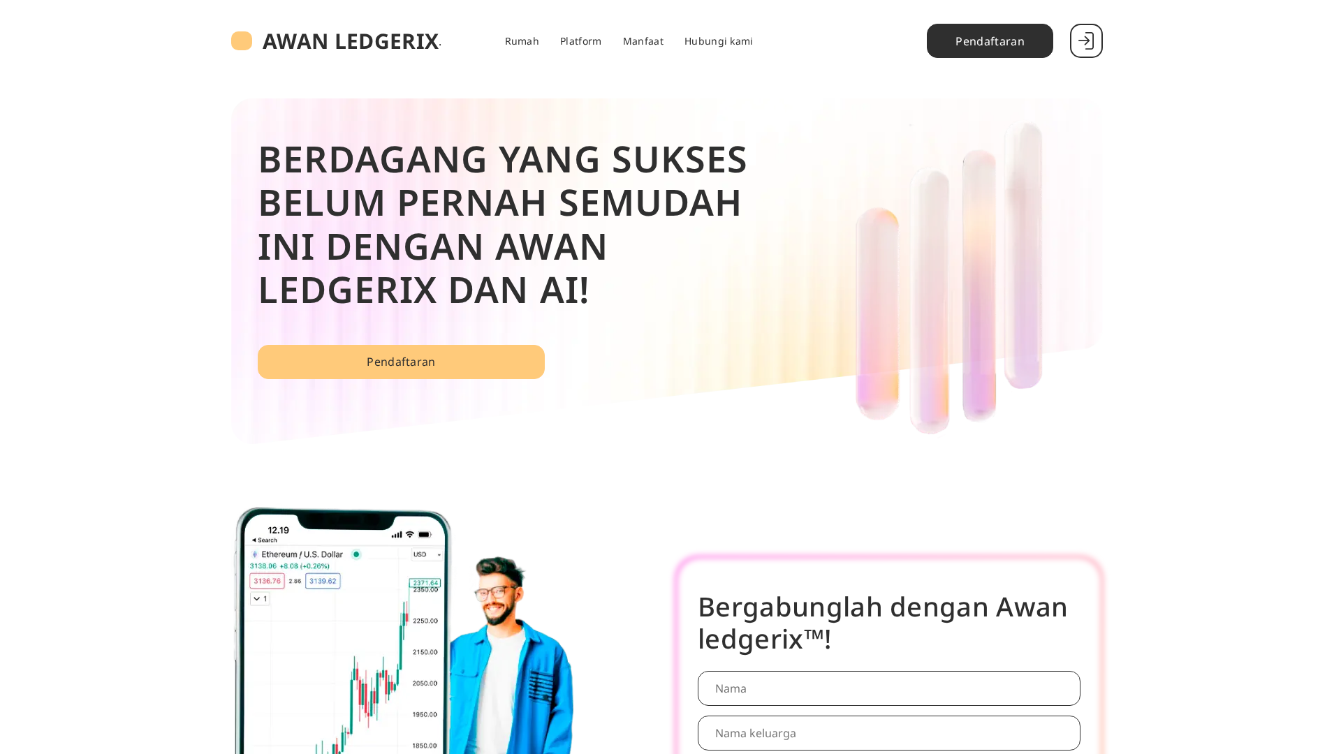 Screenshot of awan-ledgerix.org