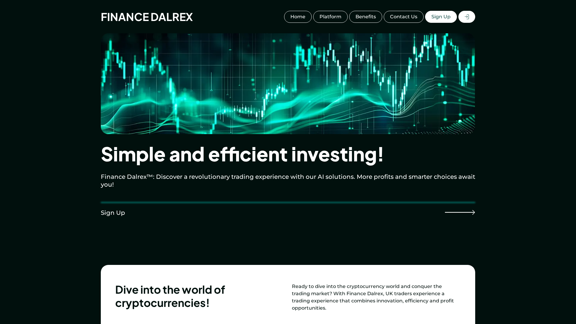Screenshot of finance-dalrex.com