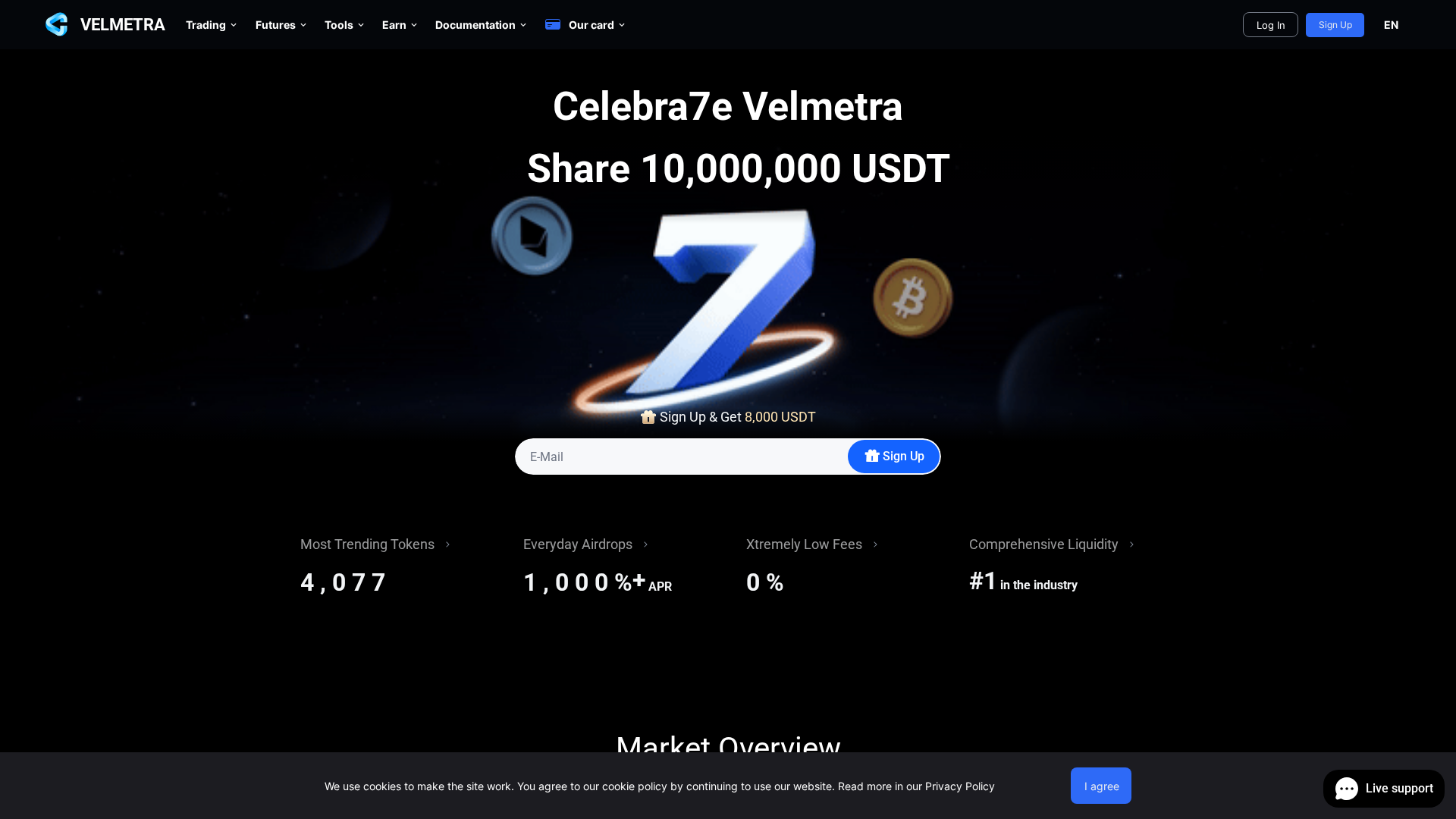 Screenshot of velmetra.com