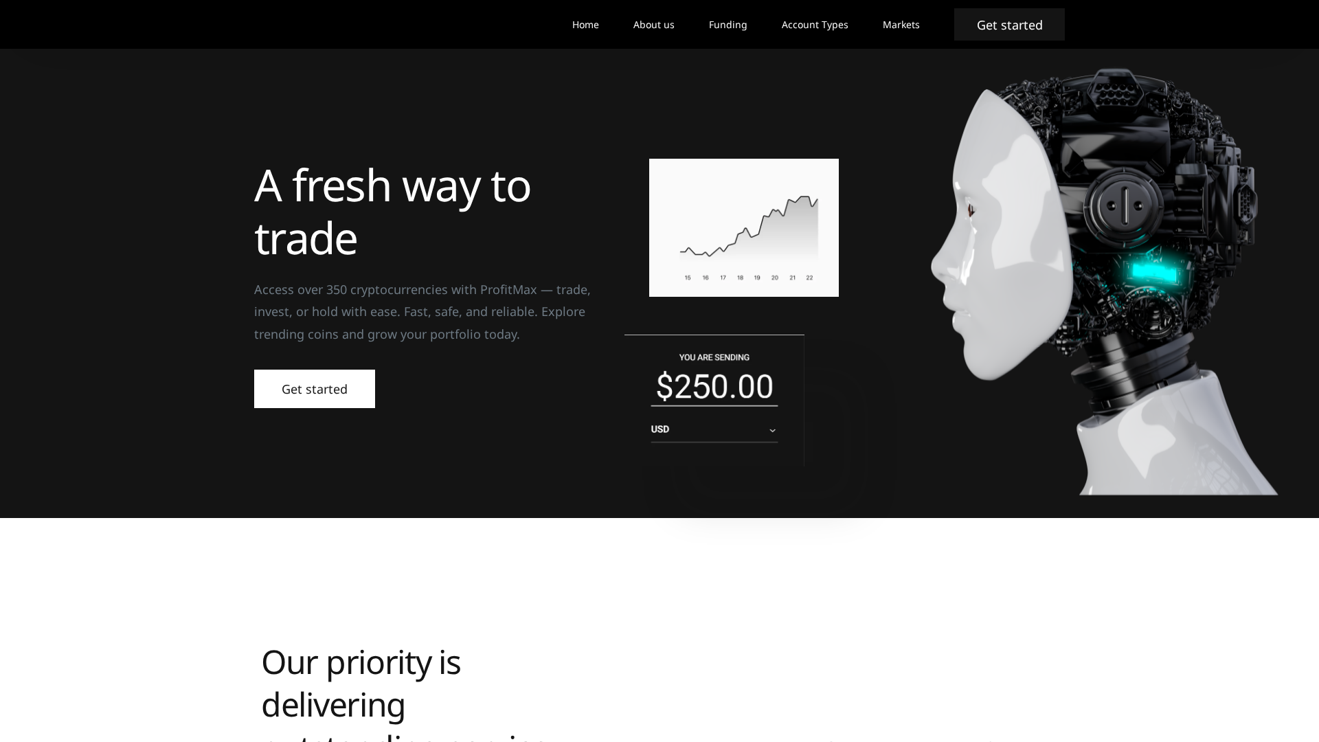 Screenshot of profitt-maxx.com