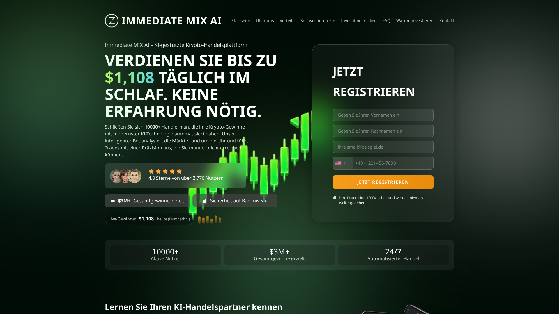 Screenshot of immediate-mix-ai.net