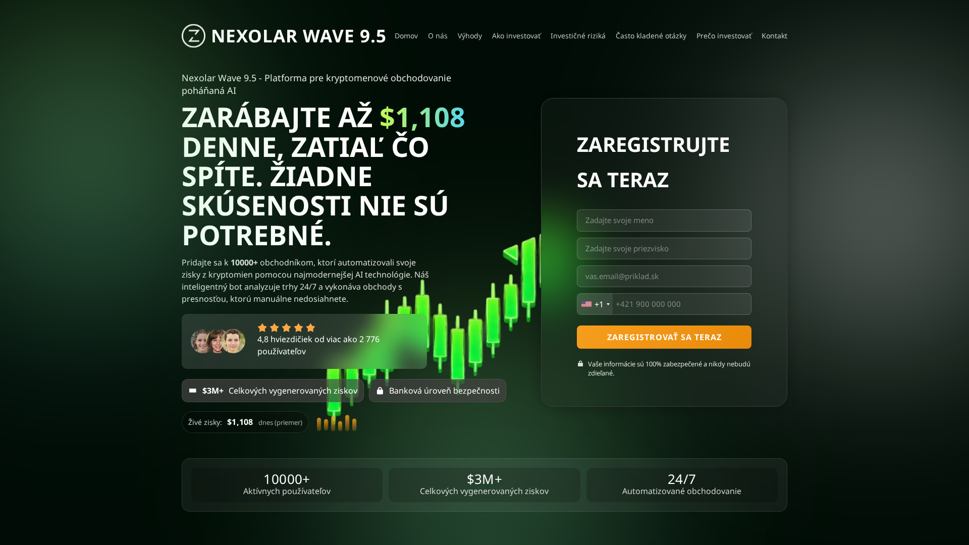 Screenshot of nexolar-wave-95.com