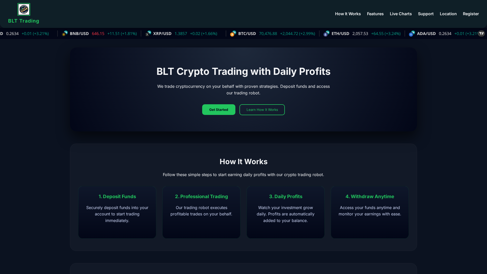 Screenshot of bltrobotspay.shop