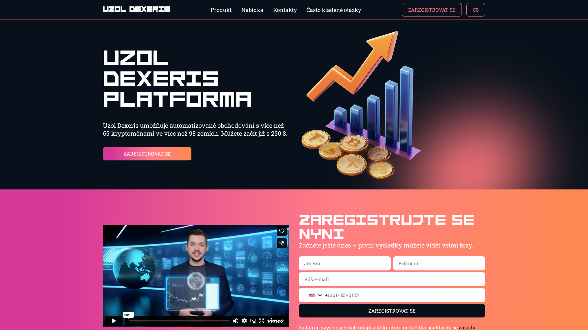 Screenshot of uzol-dexeris.com