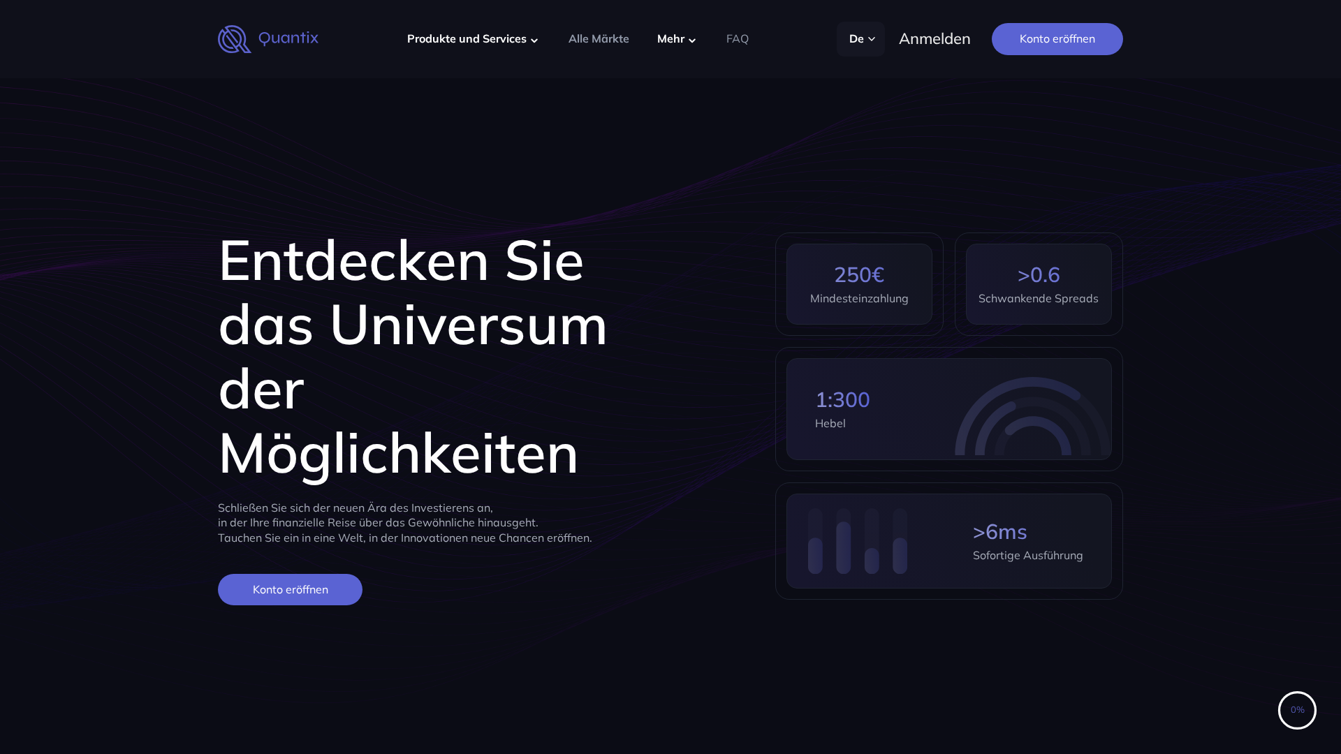 Screenshot of quantix-fq.com
