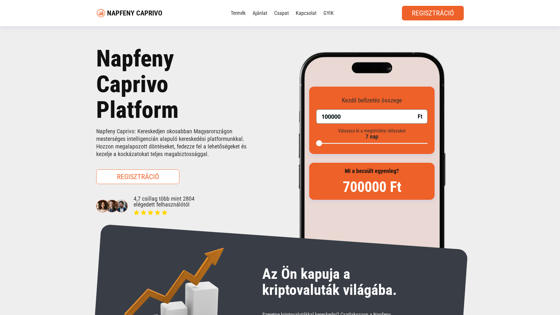 Screenshot of napfenycaprivo.net