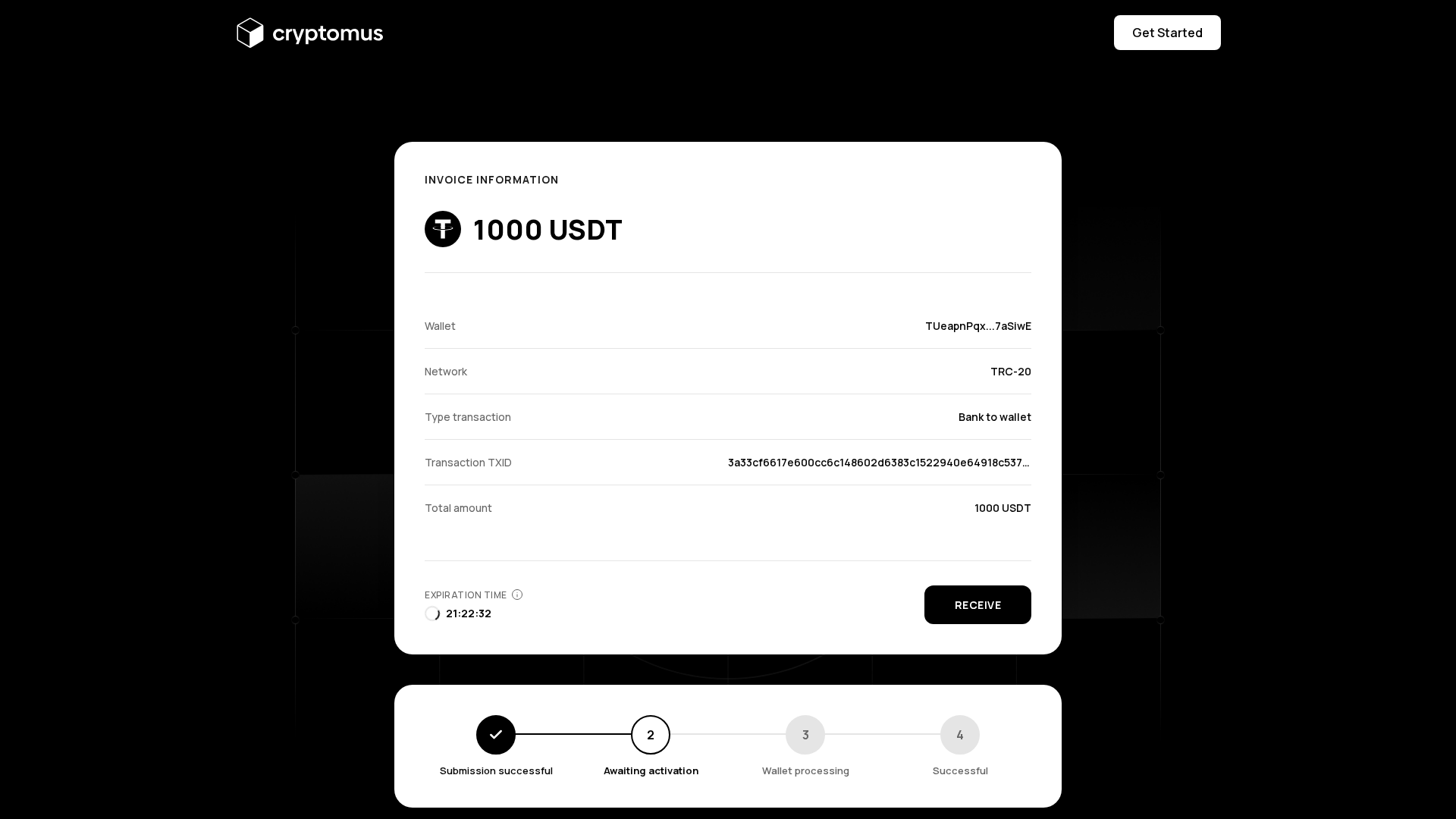 Screenshot of pay-cruptonus.cc