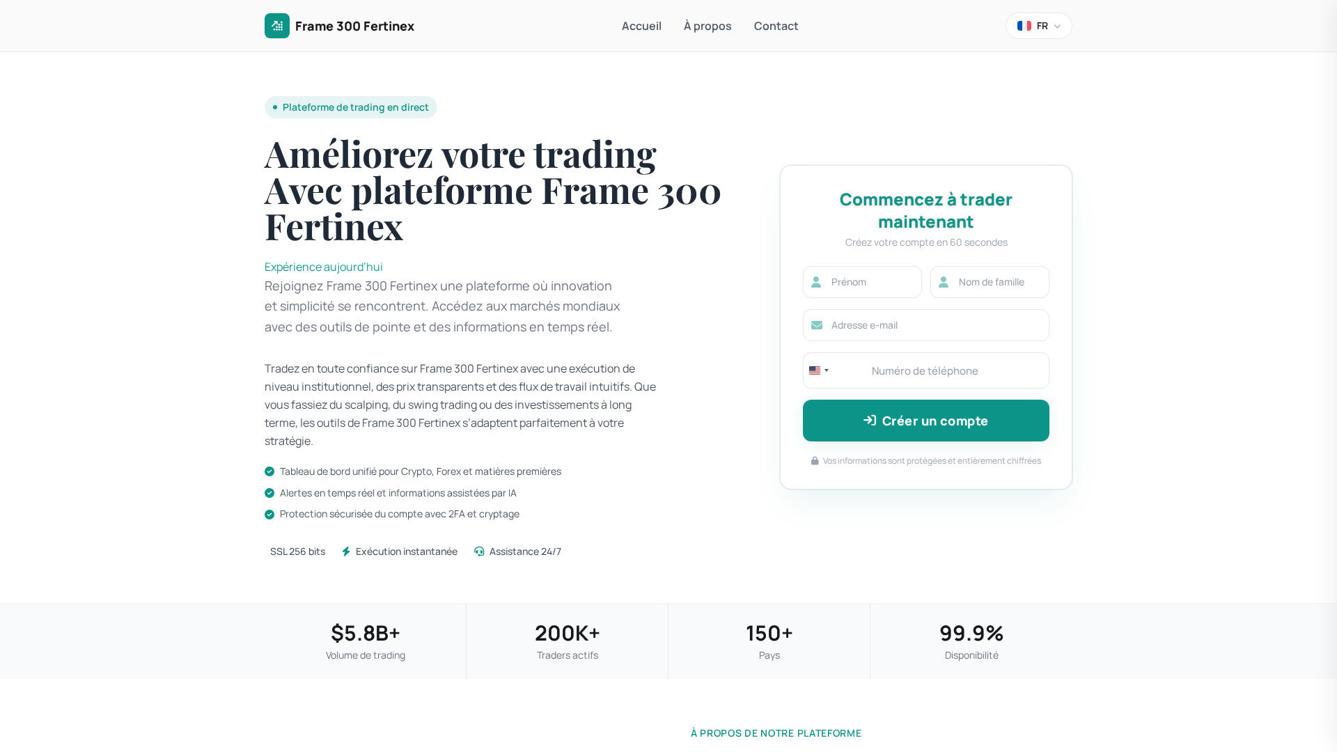 Screenshot of frame300fertinex-ai-fr.com