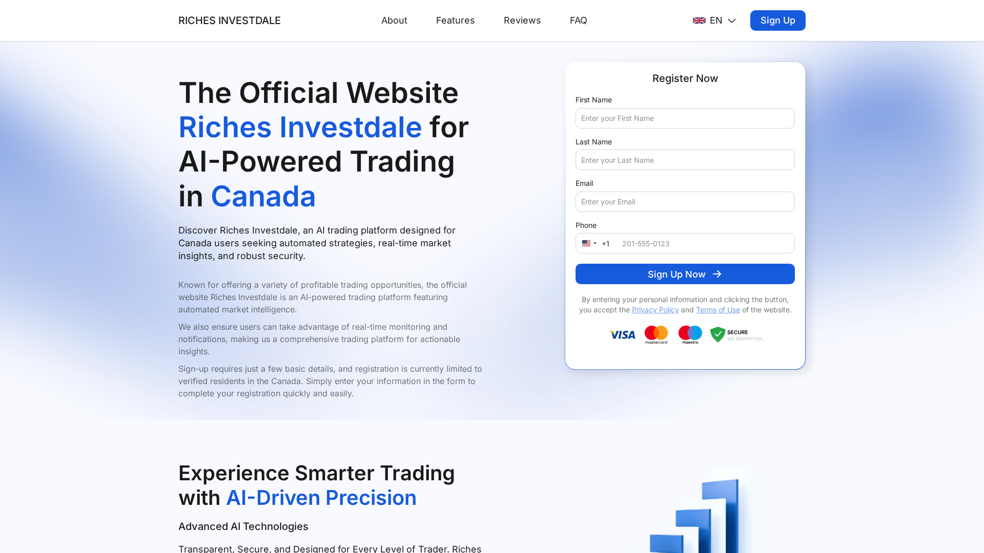 Screenshot of riches-investdale.com