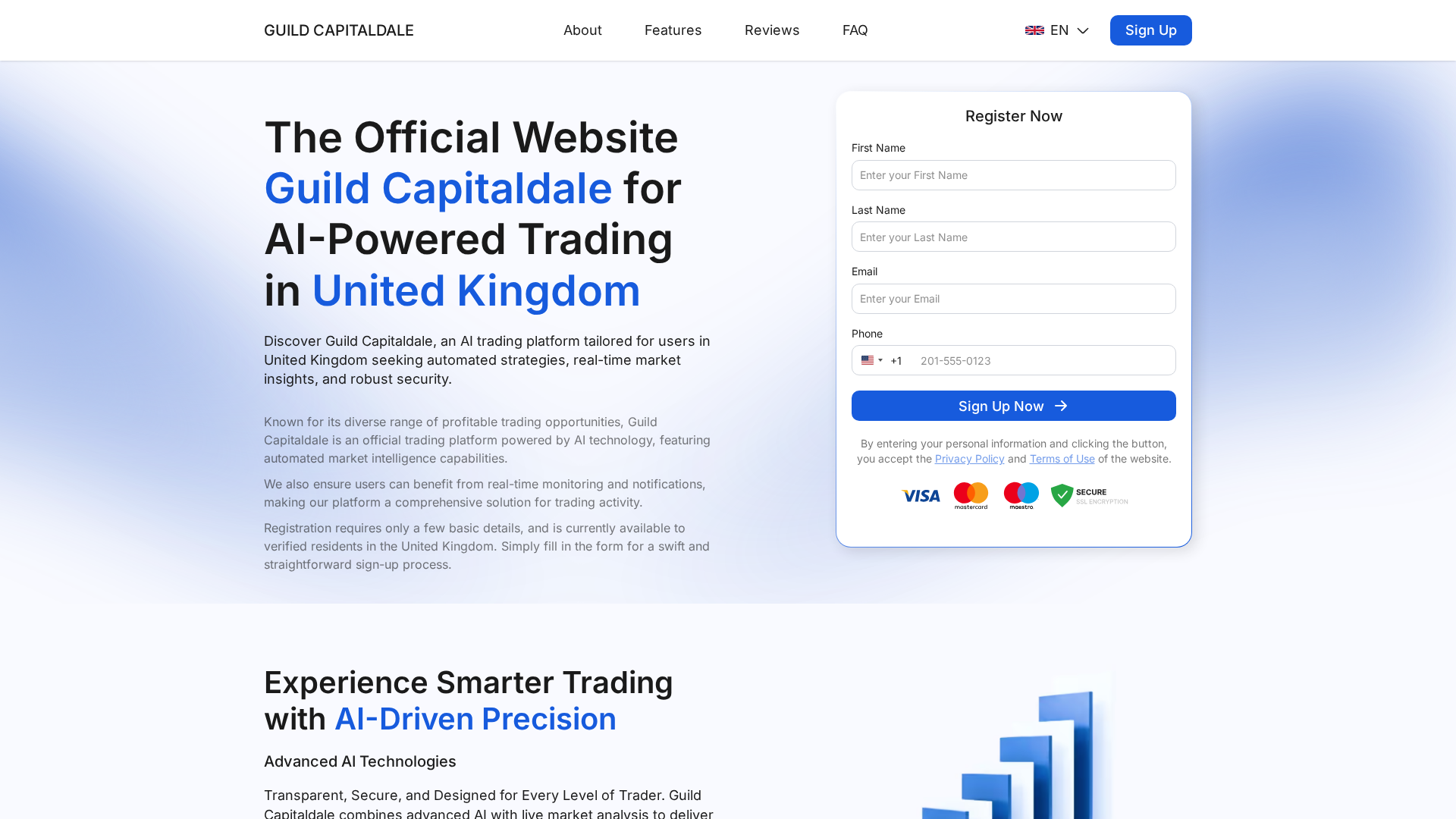 Screenshot of guild-capitaldale.com