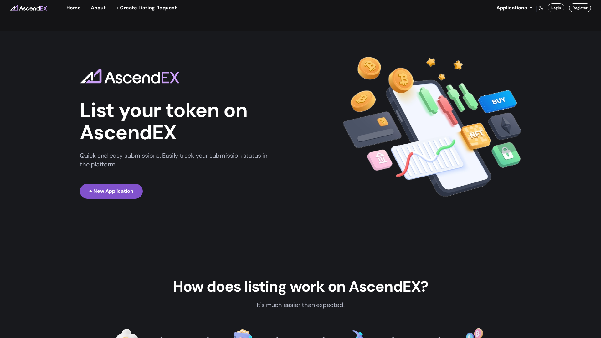 Screenshot of listing-ascendex.com