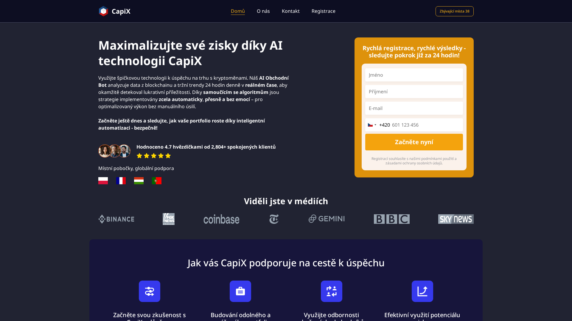 Screenshot of capix-ai.net