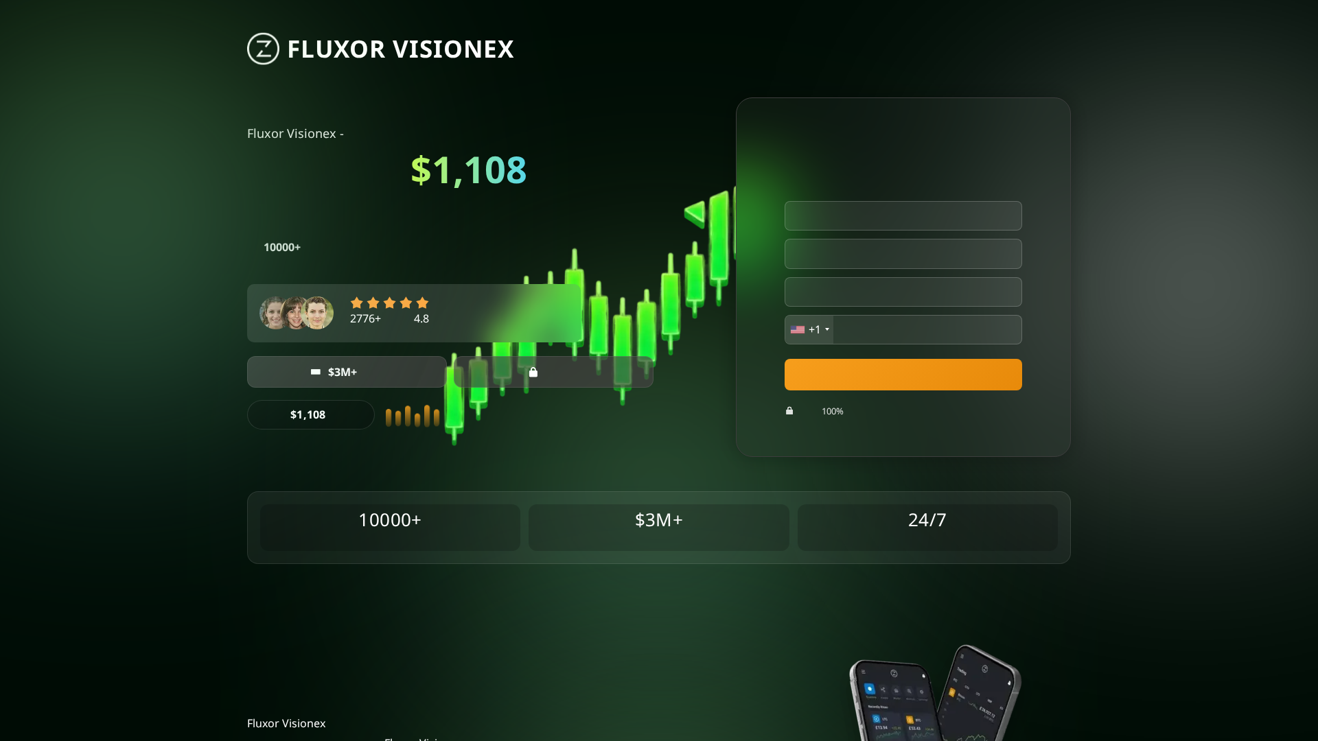 Screenshot of fluxor-visionex.net