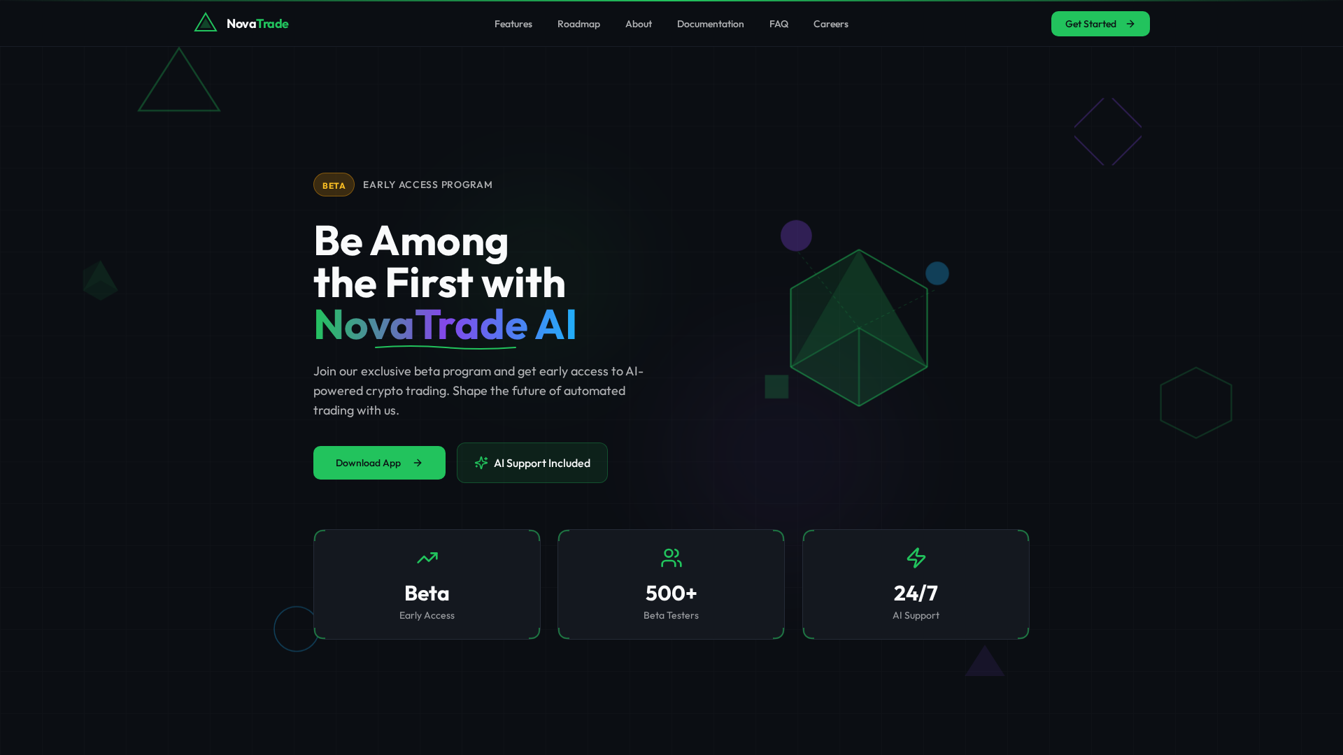 Screenshot of ai-novatrade.site