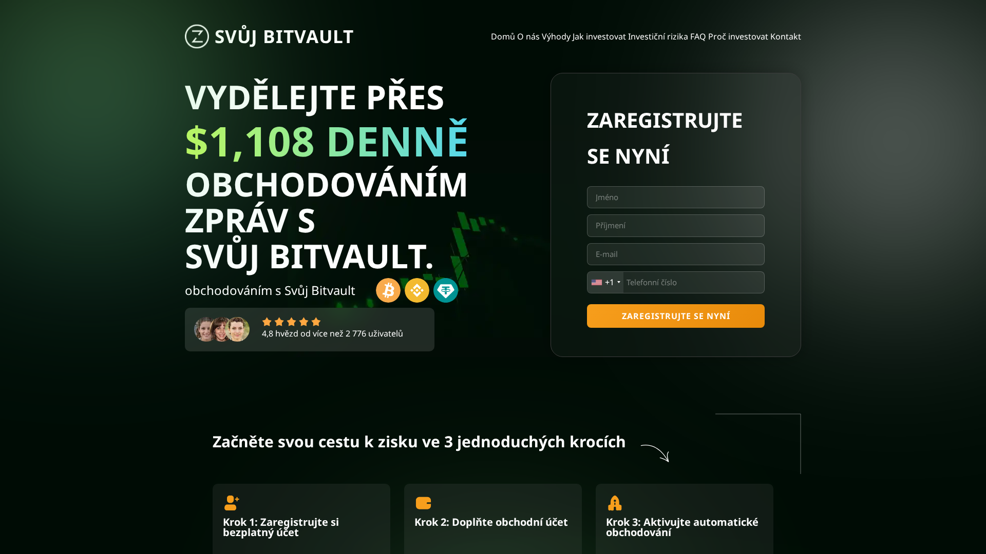 Screenshot of svujbitvault-official.com