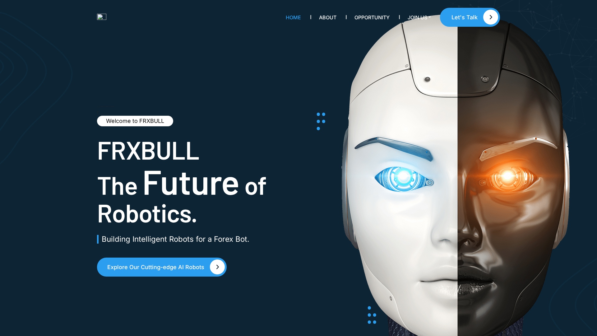 Screenshot of robofxs.com