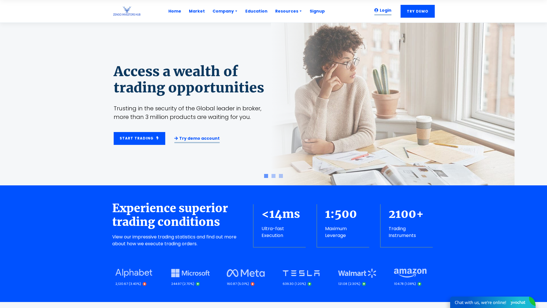 Screenshot of zengoinvestorshub.live