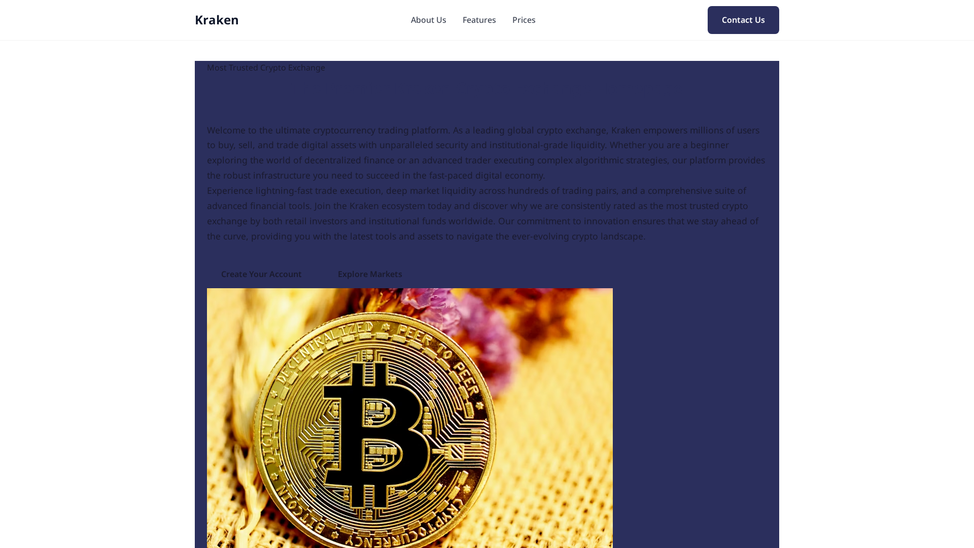 Screenshot of krakencrypto.co.com