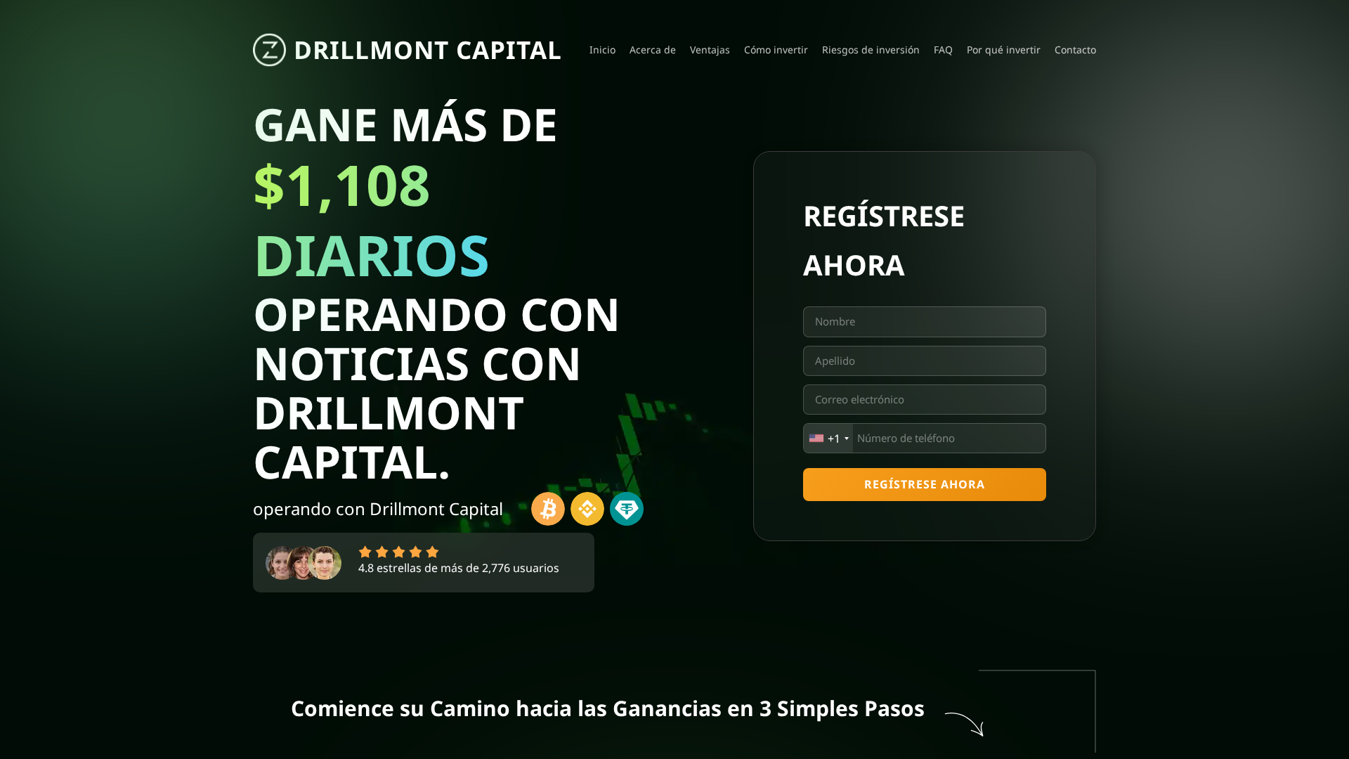 Screenshot of drillmontcapital-official.com