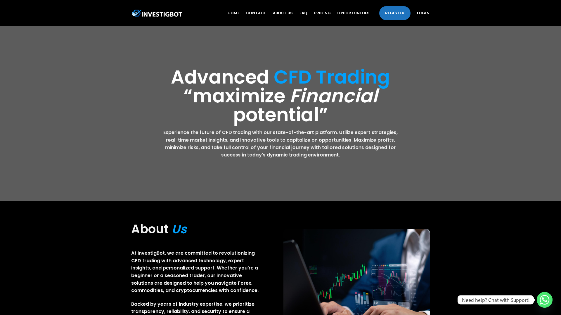 Screenshot of investig-bot.net