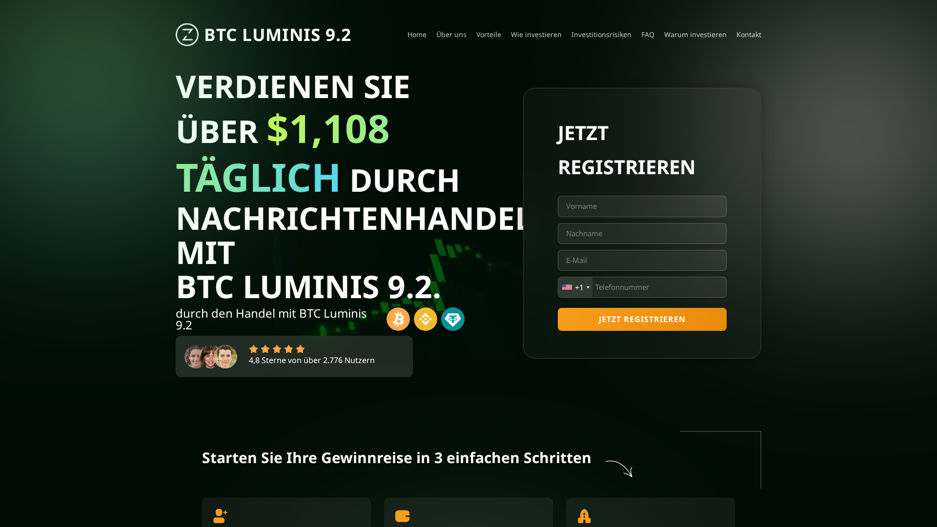 Screenshot of btcluminis92-official.de