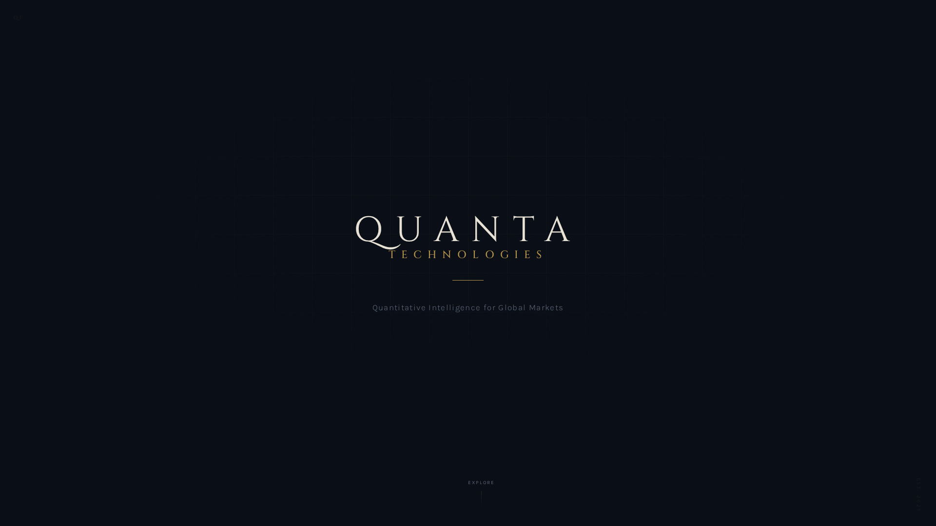 Screenshot of quantatechnologies.io