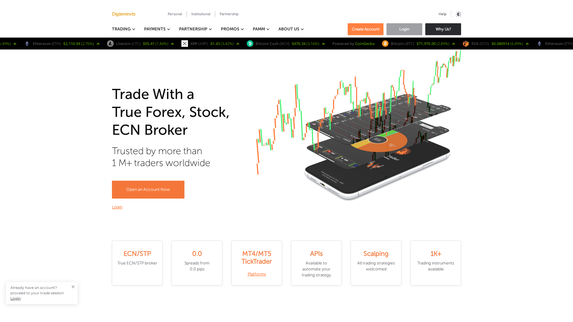 Screenshot of digixminvts.pro