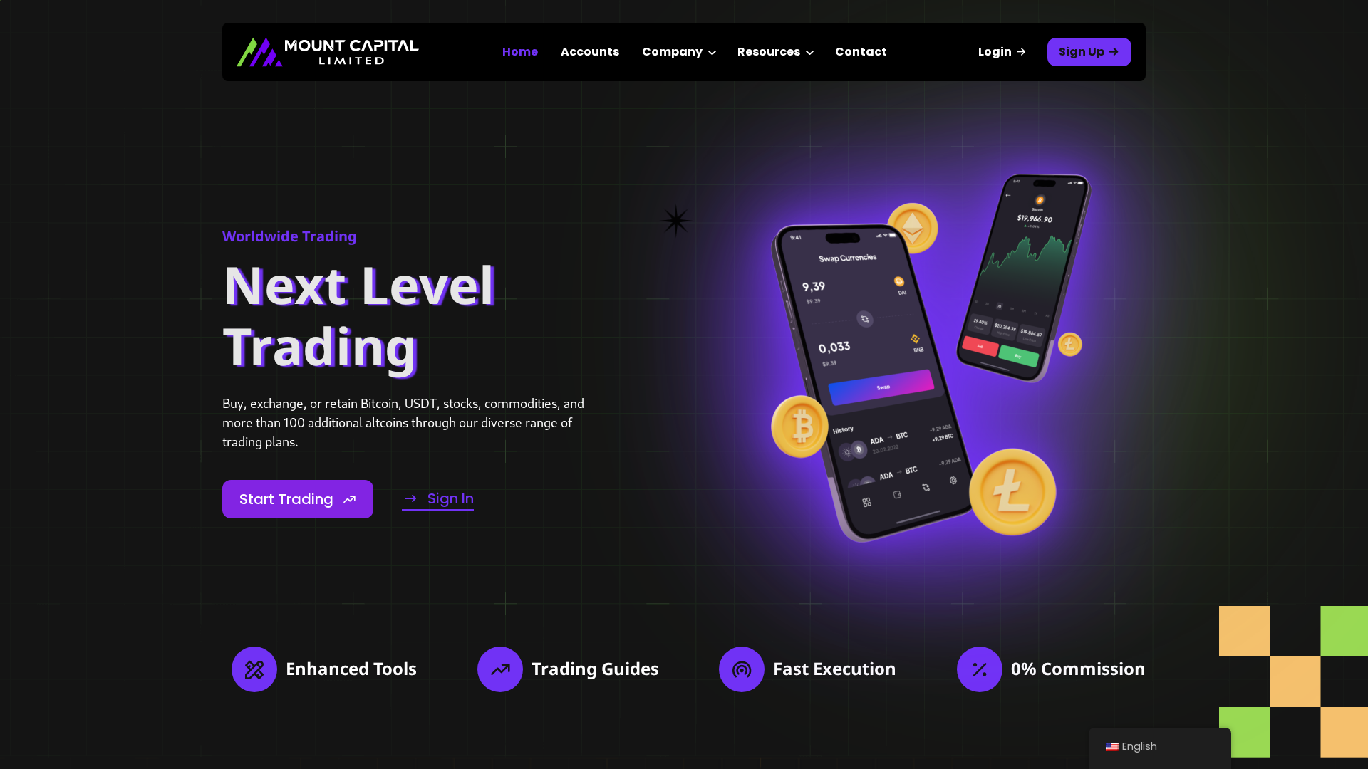 Screenshot of mountcapital-ltd.co