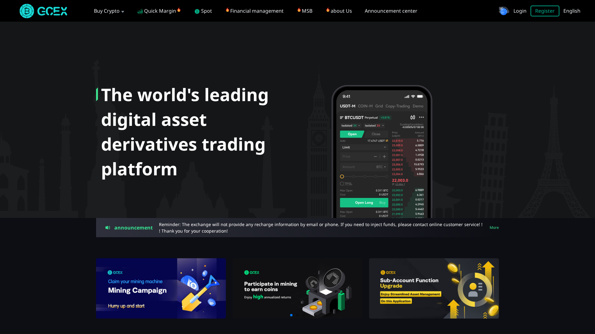 Screenshot of ggcexx.com